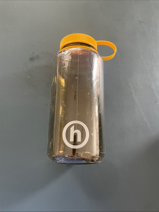 Hidden Ny Other - Hidden NY Smoky Black Water Bottle with Yellow Cap- Nalgene Collab